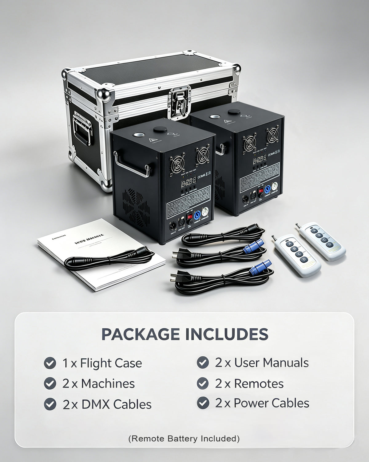 750W Professional Cold Spark Machine – Dual-Motor, DMX512 & Remote Control, Adjustable Height (8.2–16ft), Quiet & Safe for Weddings, Parties, Concerts, Indoor/Outdoor Events(Sparkle Material Not Included)